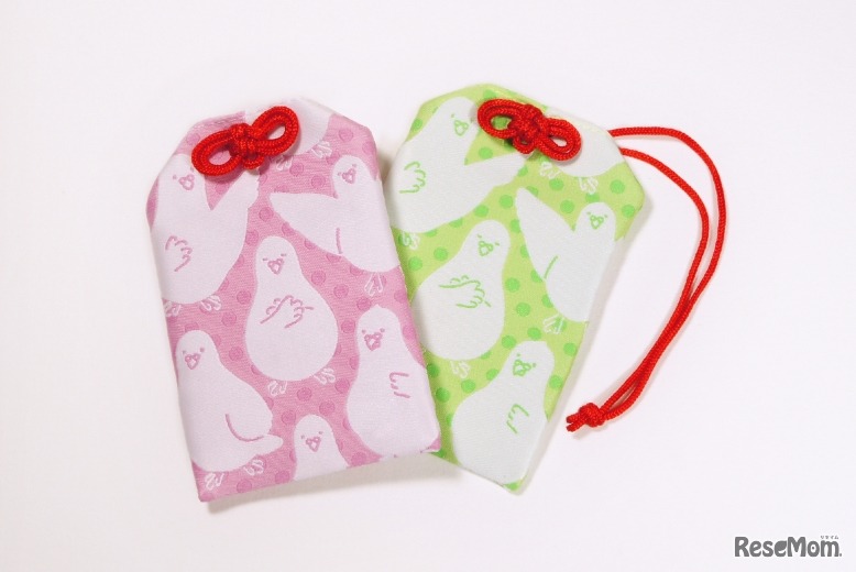 寄書守り（ハトもも）、寄書守り（ハトきみどり）