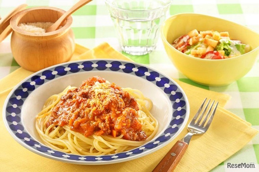 3・4月は「みんな大好き！とっておきのスパゲティミートソース」