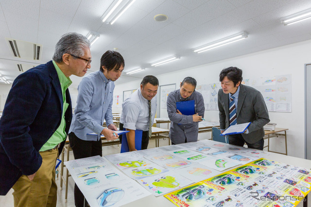 「第4回カーデザイン甲子園」審査風景