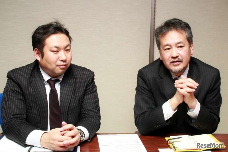 大島一秀氏（左）と西川芳孝氏（右） （撮影：望月ふみ）