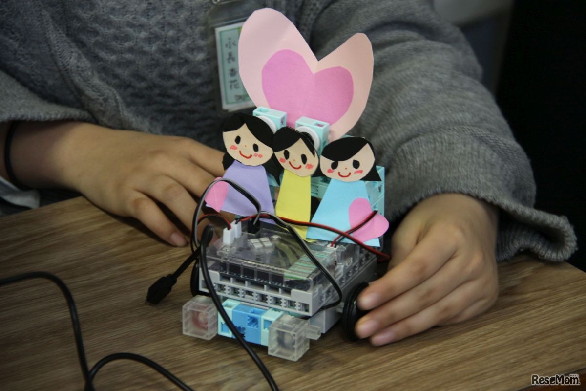 オリジナルのロボットカー（プログラミング学習）