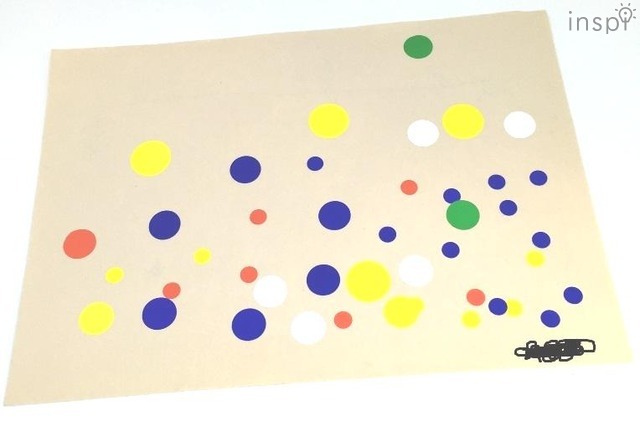 実際保育園で作ったもの。これも青が多めですね。