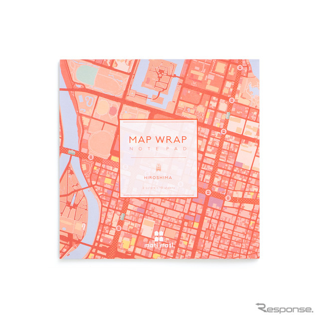 MAP WRAP NOTEPAD（広島）