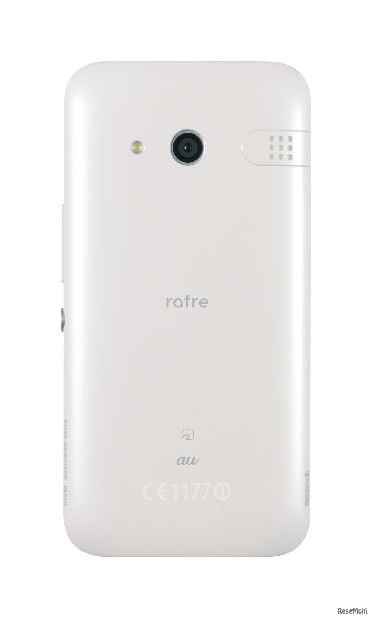 rafre KYV40 2017年2月24日発売　（画像はクリアホワイト）