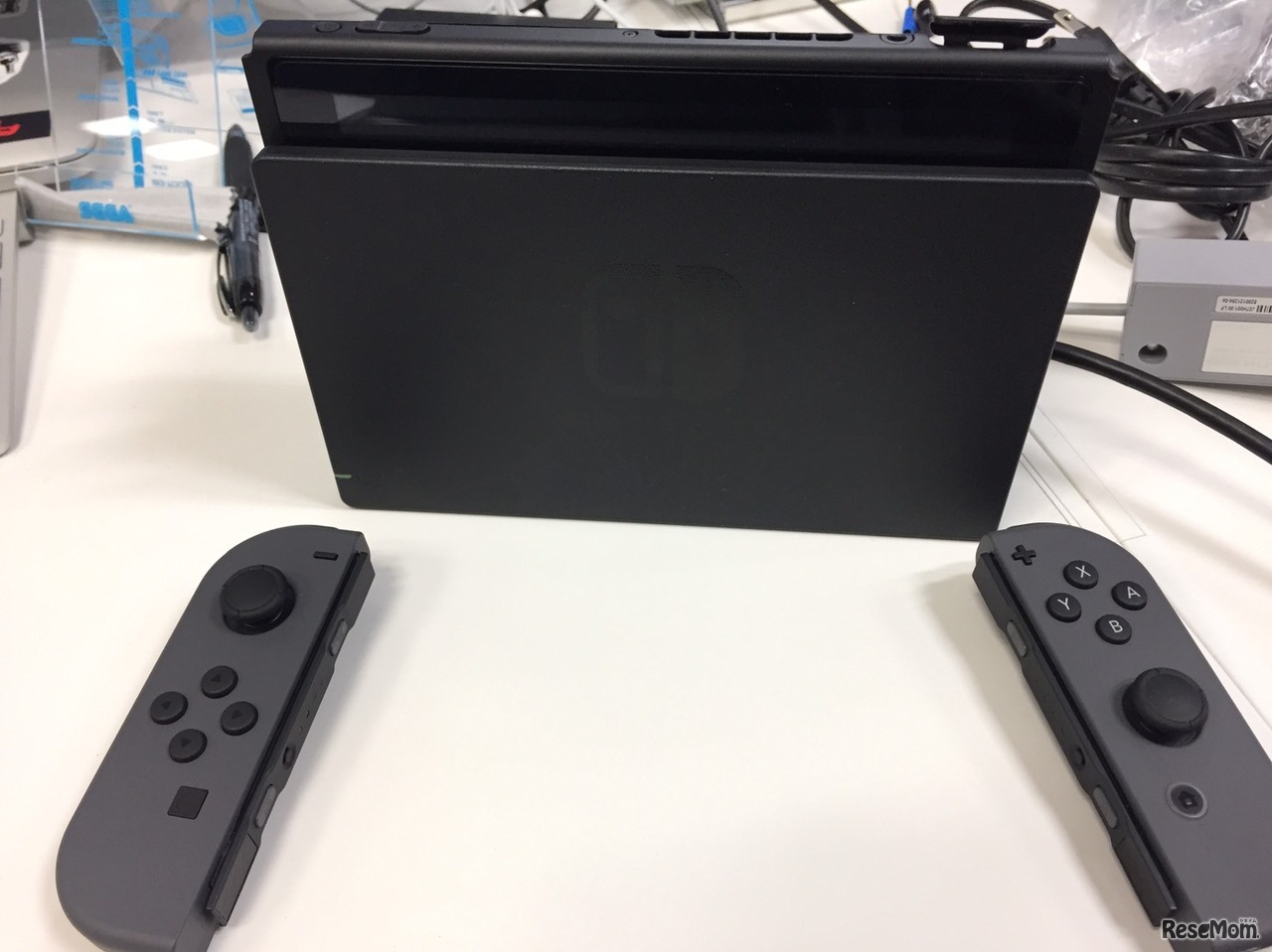 Nintendo Switch（ニンテンドースイッチ）　写真：編集部撮影（2017/3/3）