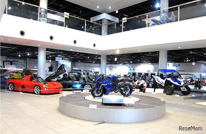 ヤマハ発動機コミュニケーションプラザ：1階展示（現行車両）