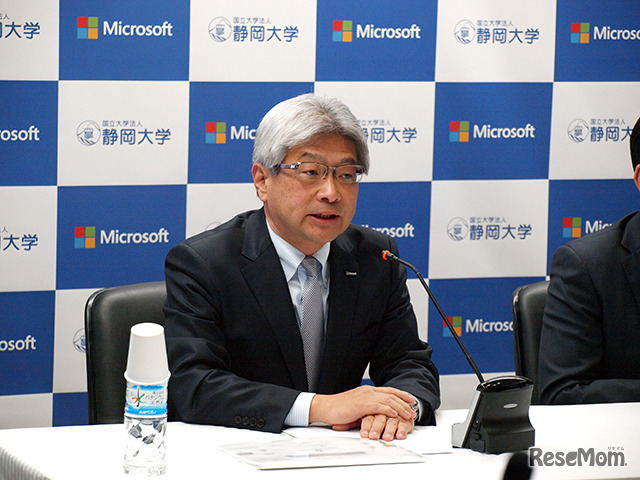 日本マイクロソフトのパプリックセクター担当 織田浩義執行役員常務