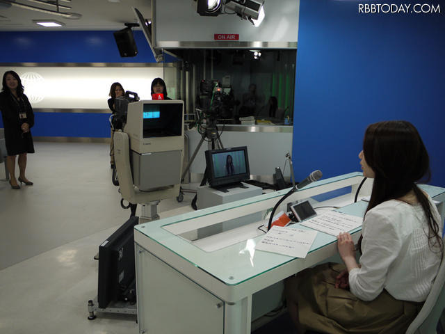 ニュース制作の現場を体験できる