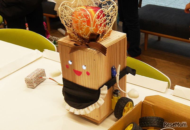 「第一回全国小中学生プログラミング大会」グランプリ作品「ママロボハートちゃん」