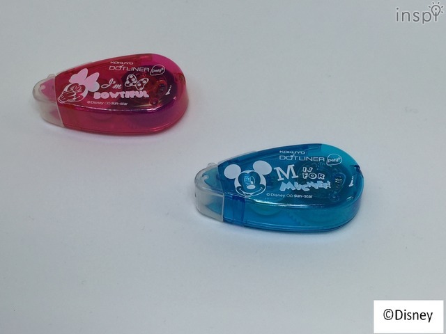 ドットライナープチプラスミッキー（右）ミニー（左）