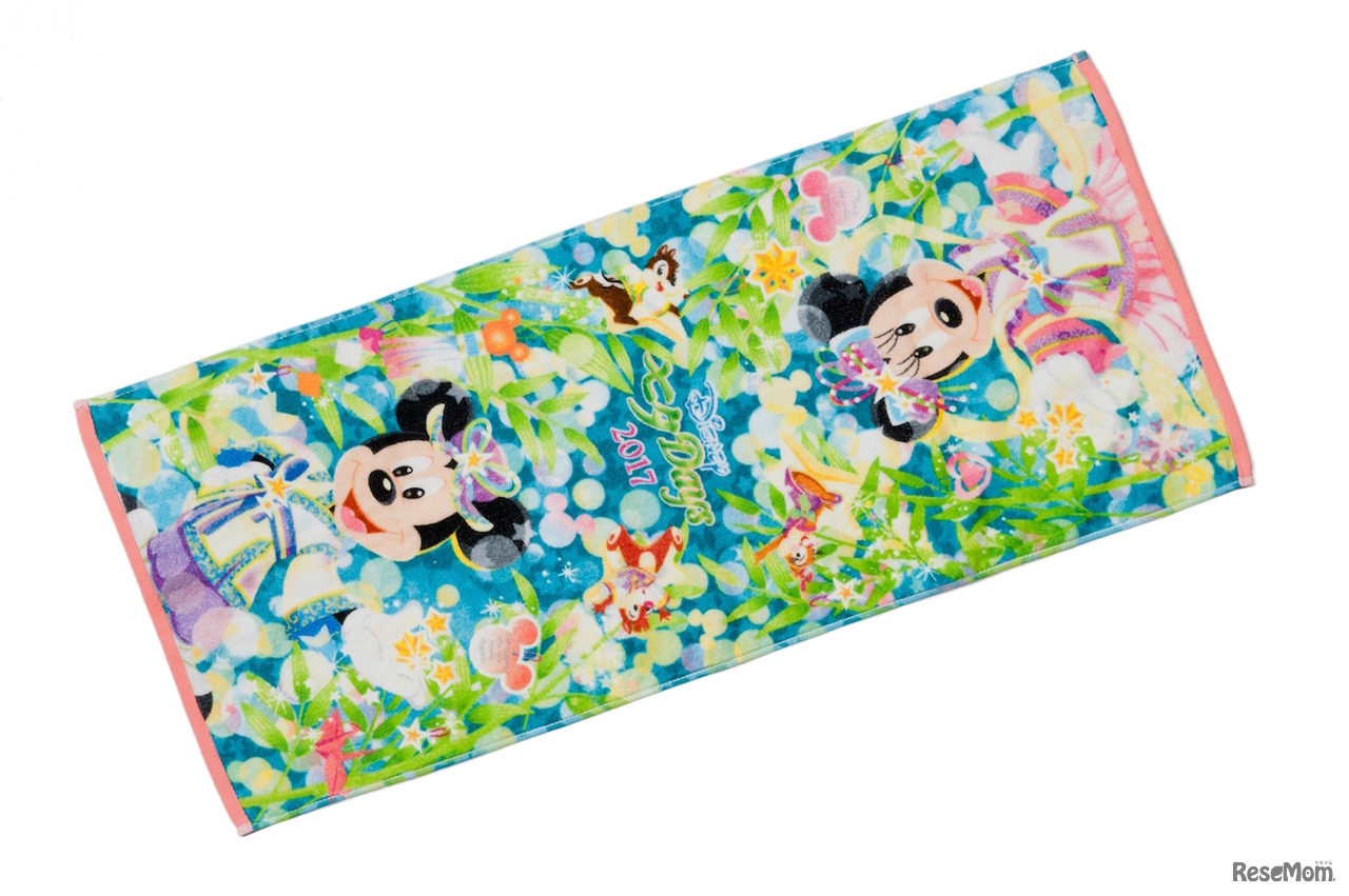 東京ディズニーランド・東京ディズニーシー共通グッズ「フェイスタオル」　(c) Disney