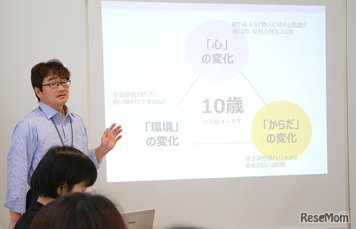 「10歳キラキラ白書2017」セミナーのようす