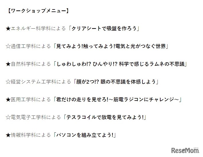 ワークショップのテーマ