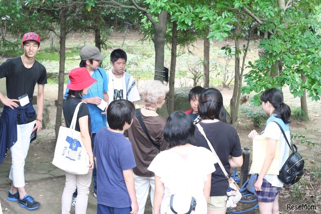 えいご村キャンプ開催時のようす