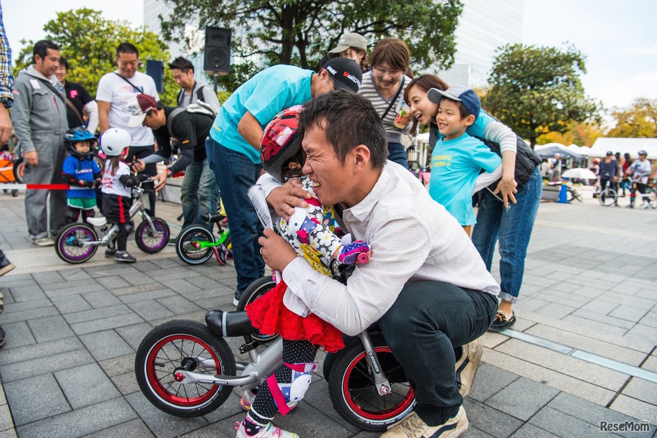 親子で楽しめるランニングバイク大会