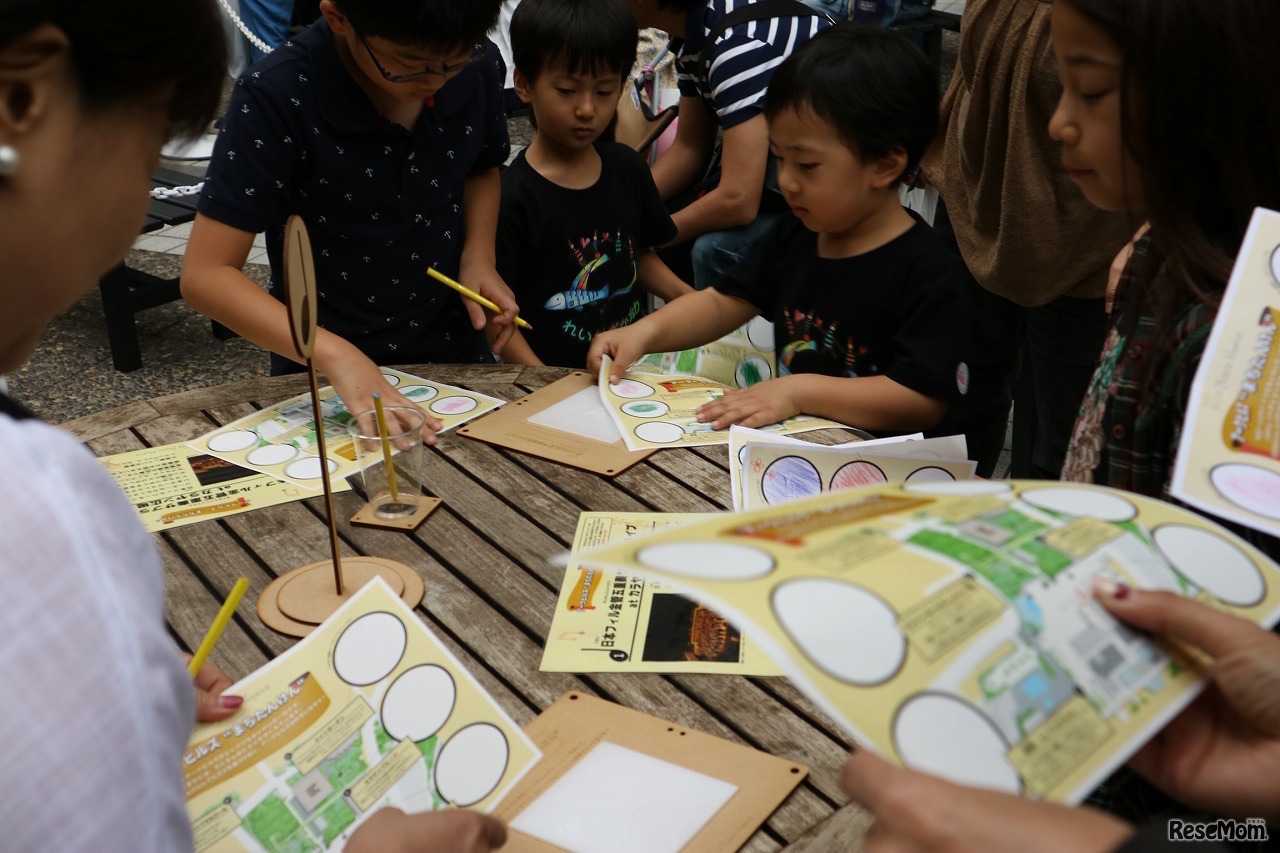 ワークショップ　アークヒルズ木のまちたんけん