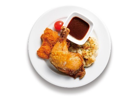 ダブルチキンプレート