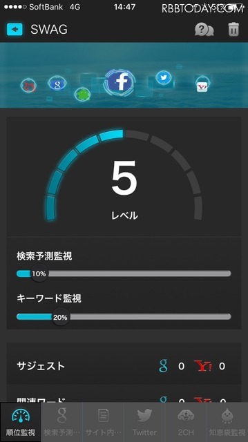 「2ちゃんねる」「Twitter」「Yahoo!知恵袋」といった一般的な検索エンジンでは網羅することができない書き込みにも対応しているのが同アプリの特徴（画像はプレスリリースより）
