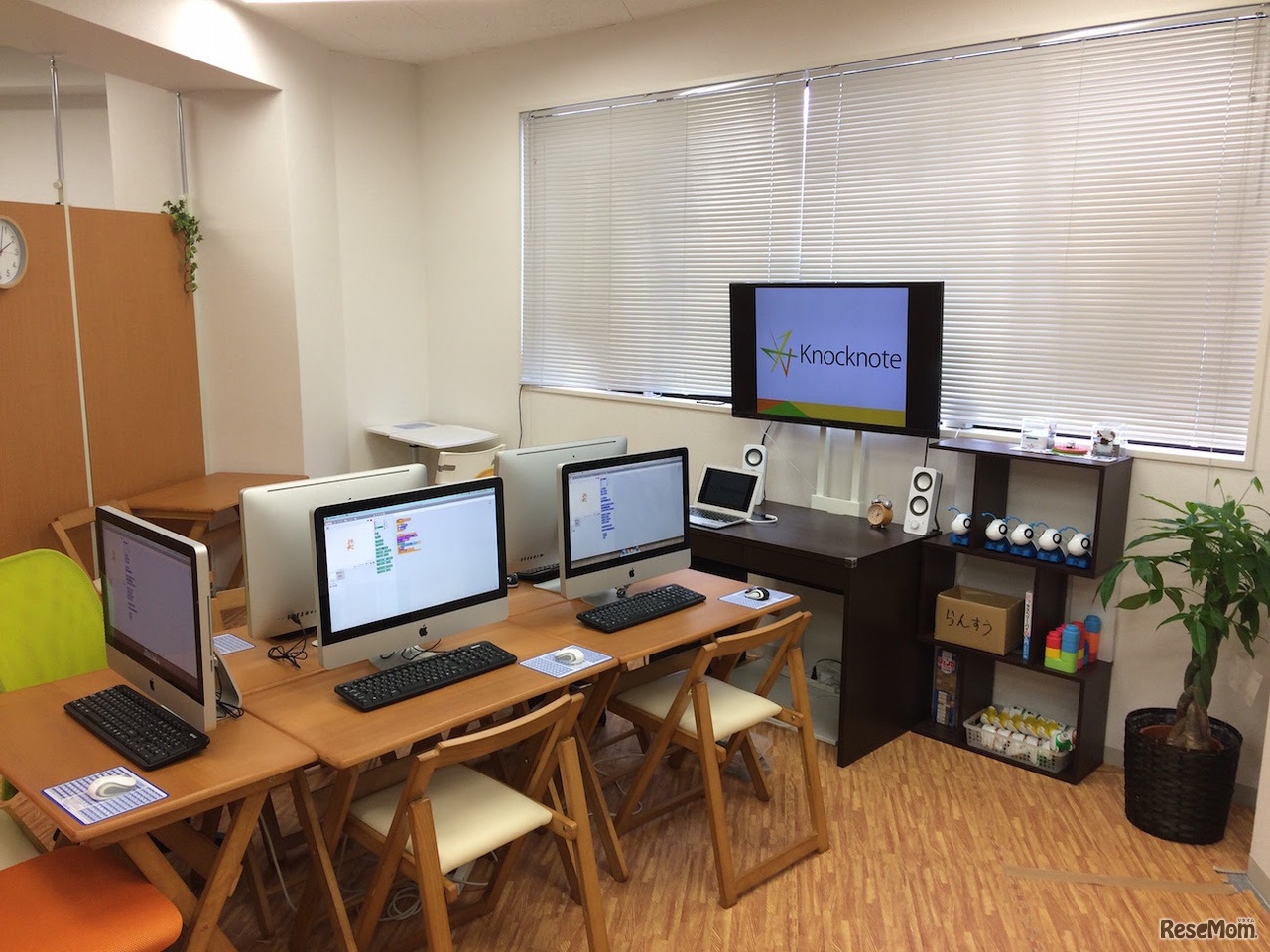 KnocknoteEducationの教室のようす