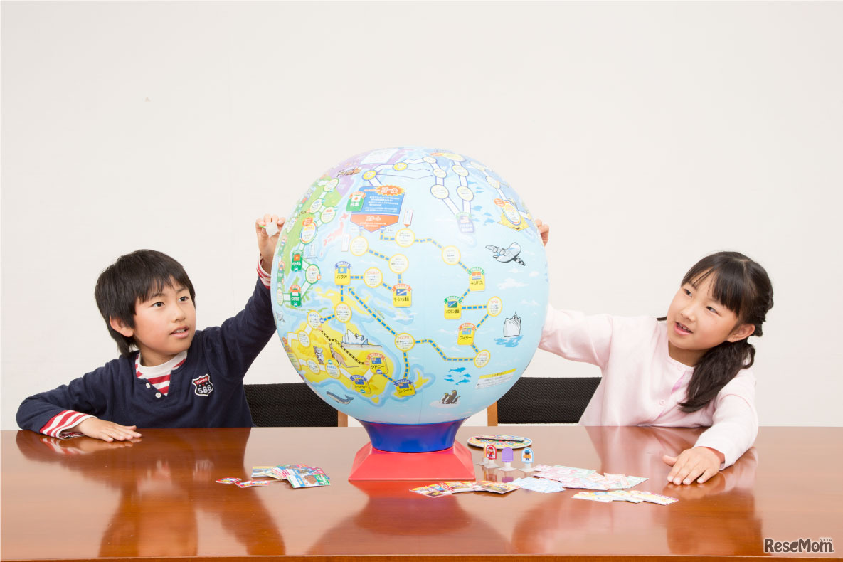 地球まるごとすごろくプレイイメージ