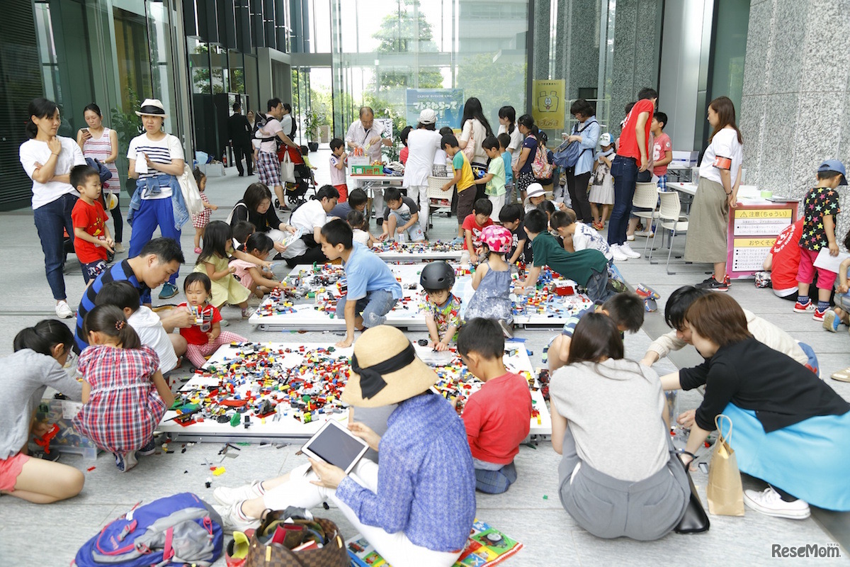 レゴで遊べるコーナー（イメージ）