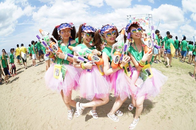 水風船10万個が飛び交うファンラン「ウォーターランフェスティバル」8月開催