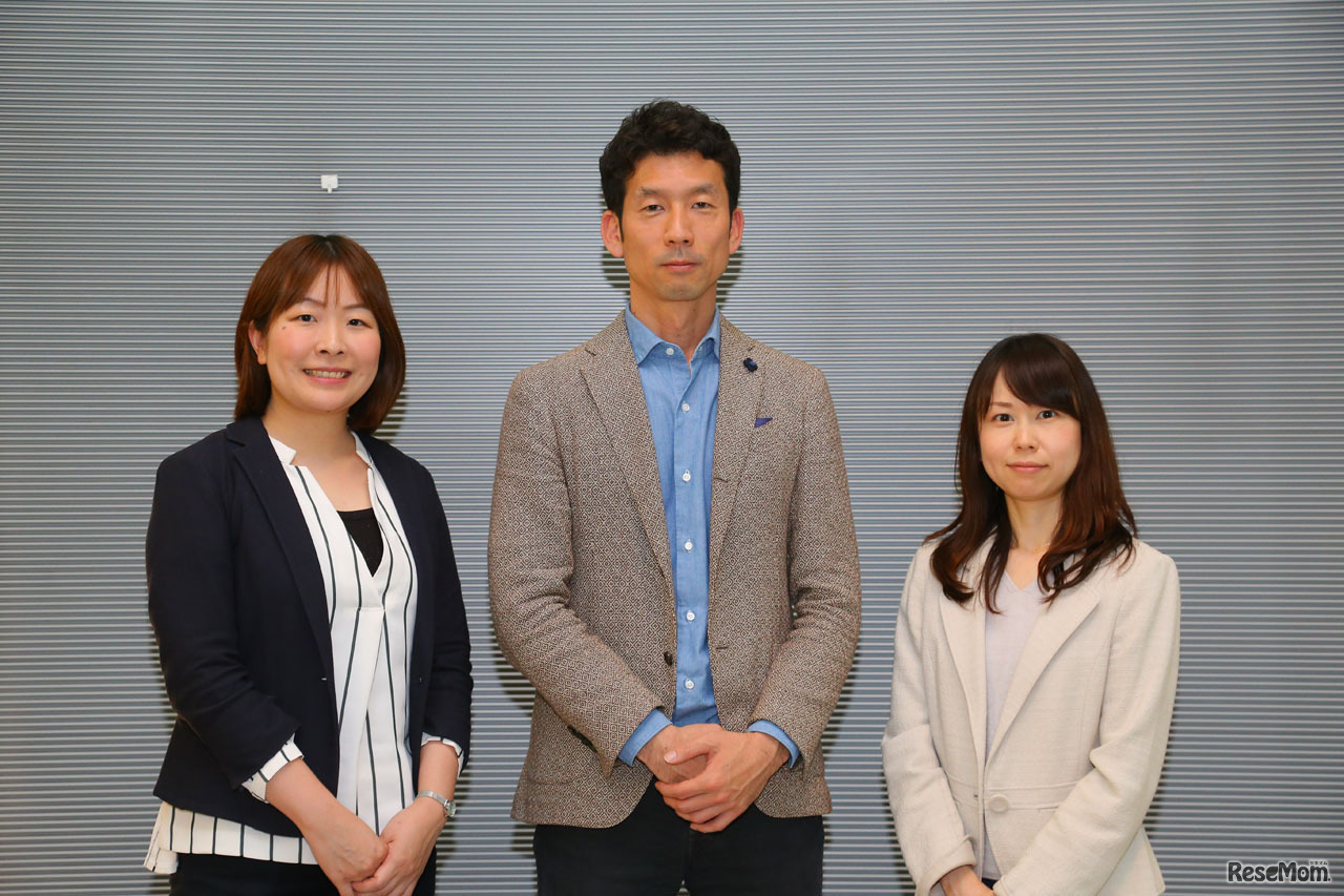 左から小学館集英社プロダクションの藤澤裕佳さん、ワイズインテグレーションの宮澤豪臣さん、三池奈奈さん