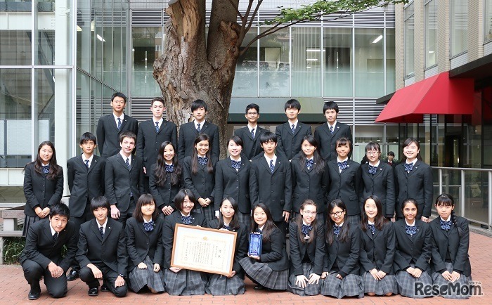 広尾学園中学校・高等学校のボランティアが翻訳に参加