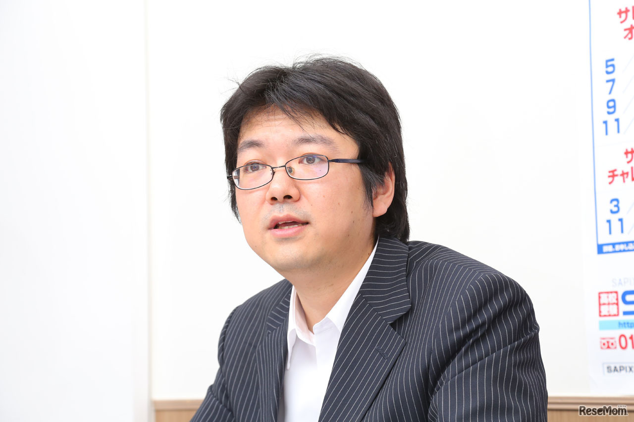 SAPIX中学部 教育情報センター課長の伊藤俊平氏