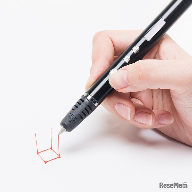 サンワサプライの3Dプリントペン（ABS／PLAフィラメント両対応・USB電源・キャップ付き）