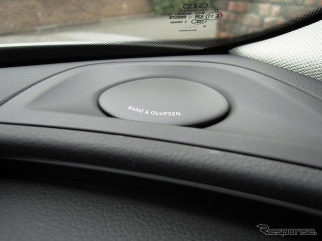 デンマーク製「バング＆オルフセン」のオーディオは『ダイハツ・イース』が買える84万円のOP。これはそのツイーター。普段は格納されている。