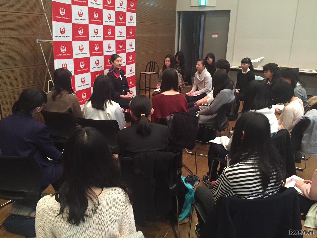 JAL「空の仕事を知ろう！」過去開催時のようす