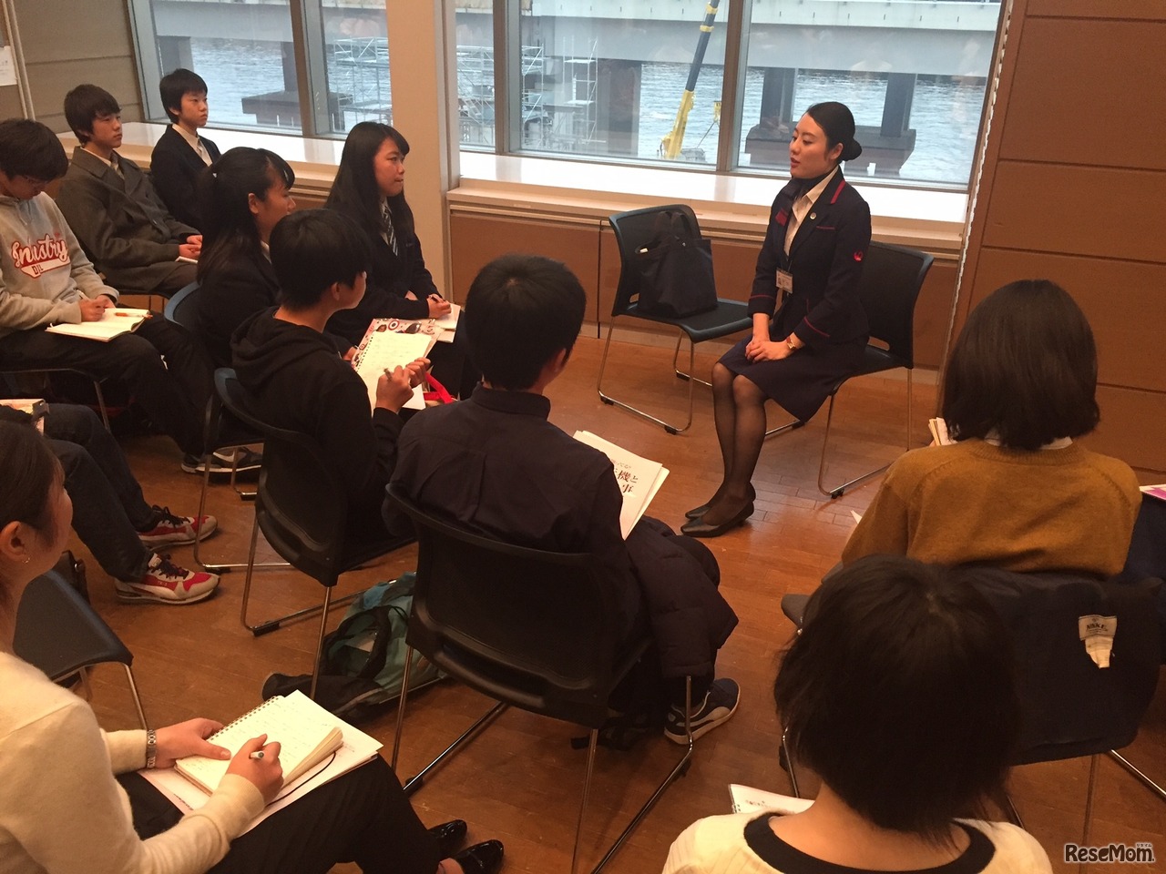 JAL「空の仕事を知ろう！」過去開催時のようす