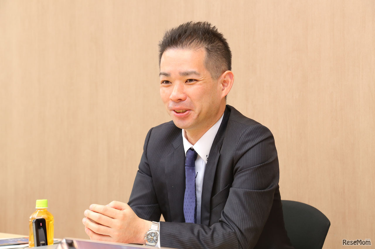 インタビューに応えるZ会の宮原渉氏