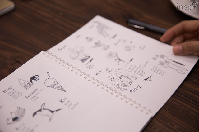 平澤まりこさんのソフトリングノート