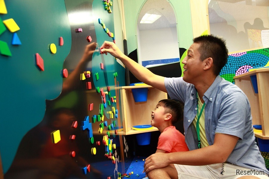 パパと一緒に遊ぼうイベント（イメージ）