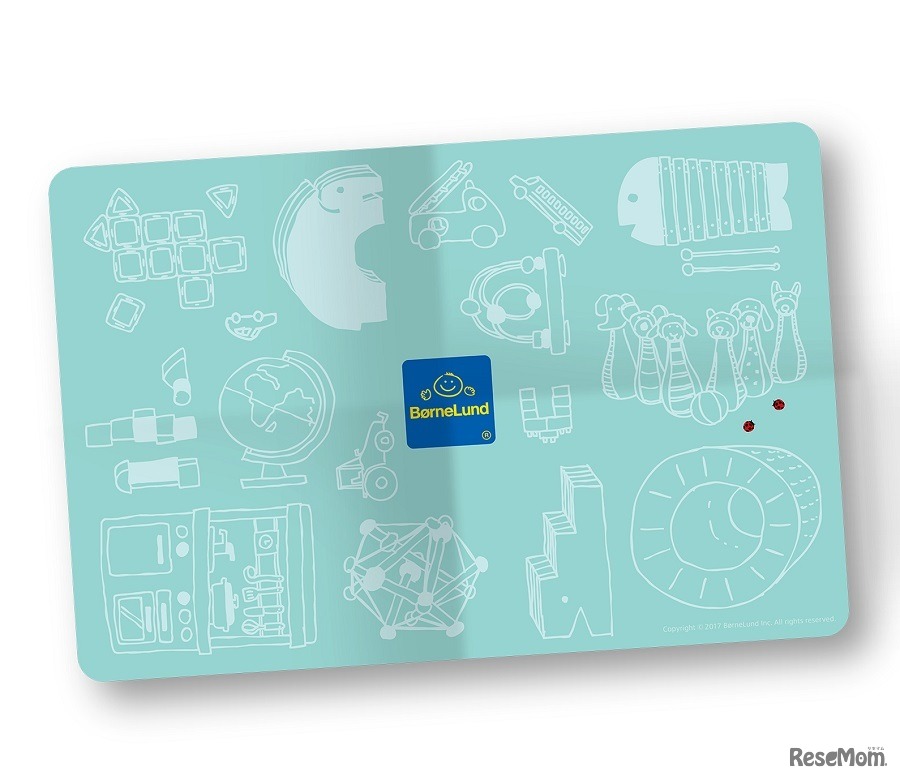 来場スタンプを集めると、ボーネルンドオリジナルピクニックシートなどをプレゼント