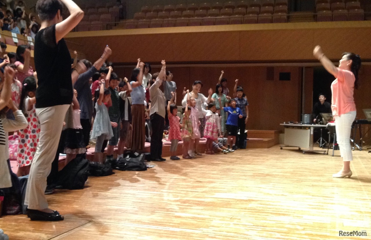 おやこオペラ教室ようす