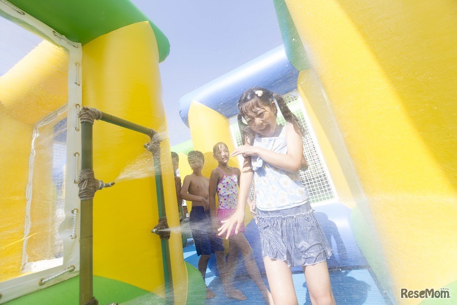 「水の迷路2」水のカベ