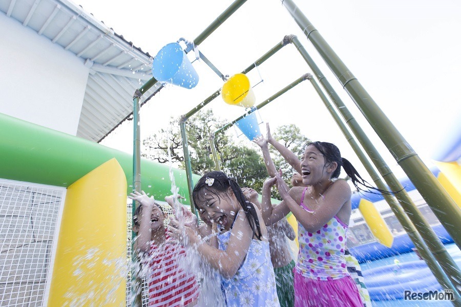 「水の迷路2」どきどきバケツ