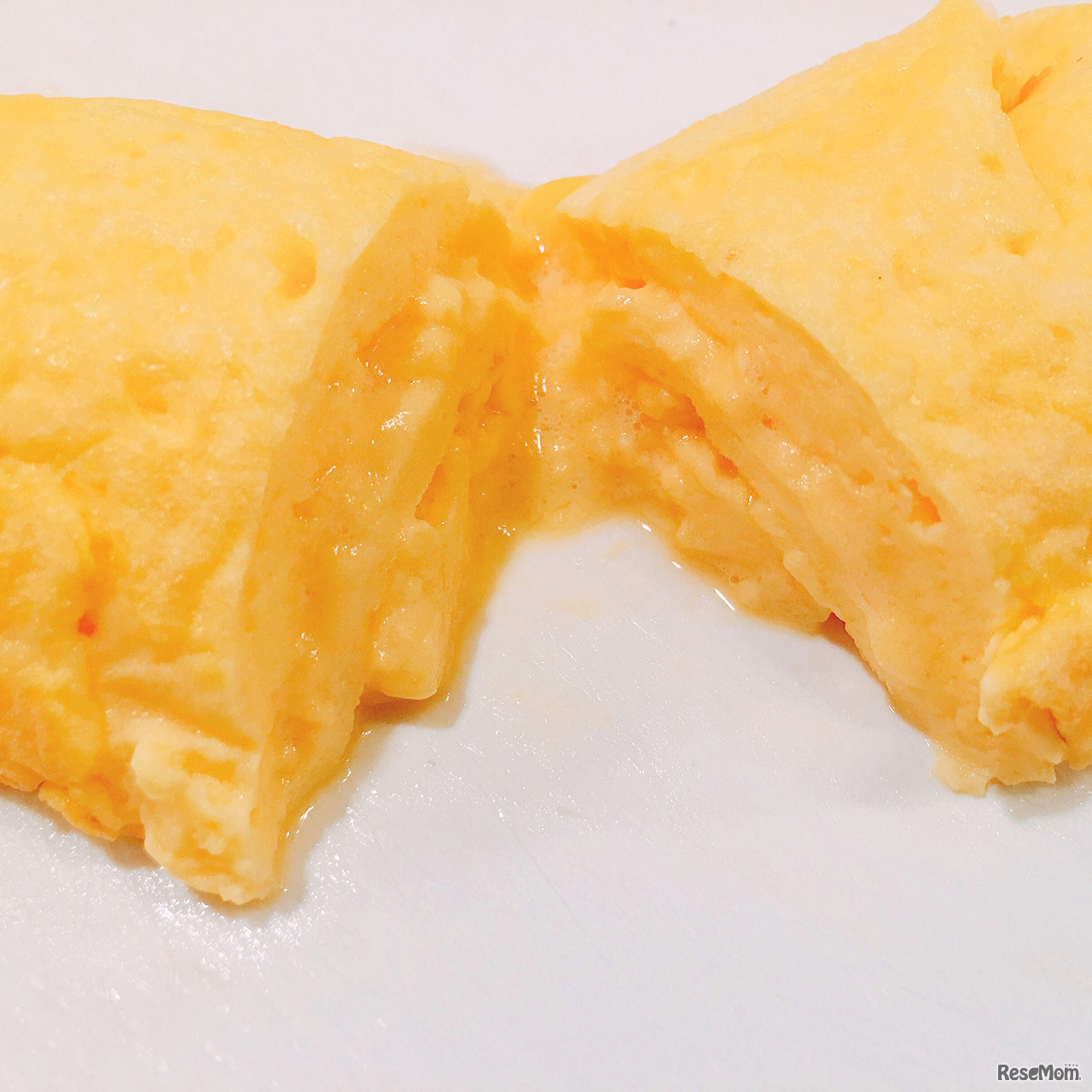 オムレツの卵に生クリーム（ホイップ）を入れた場合