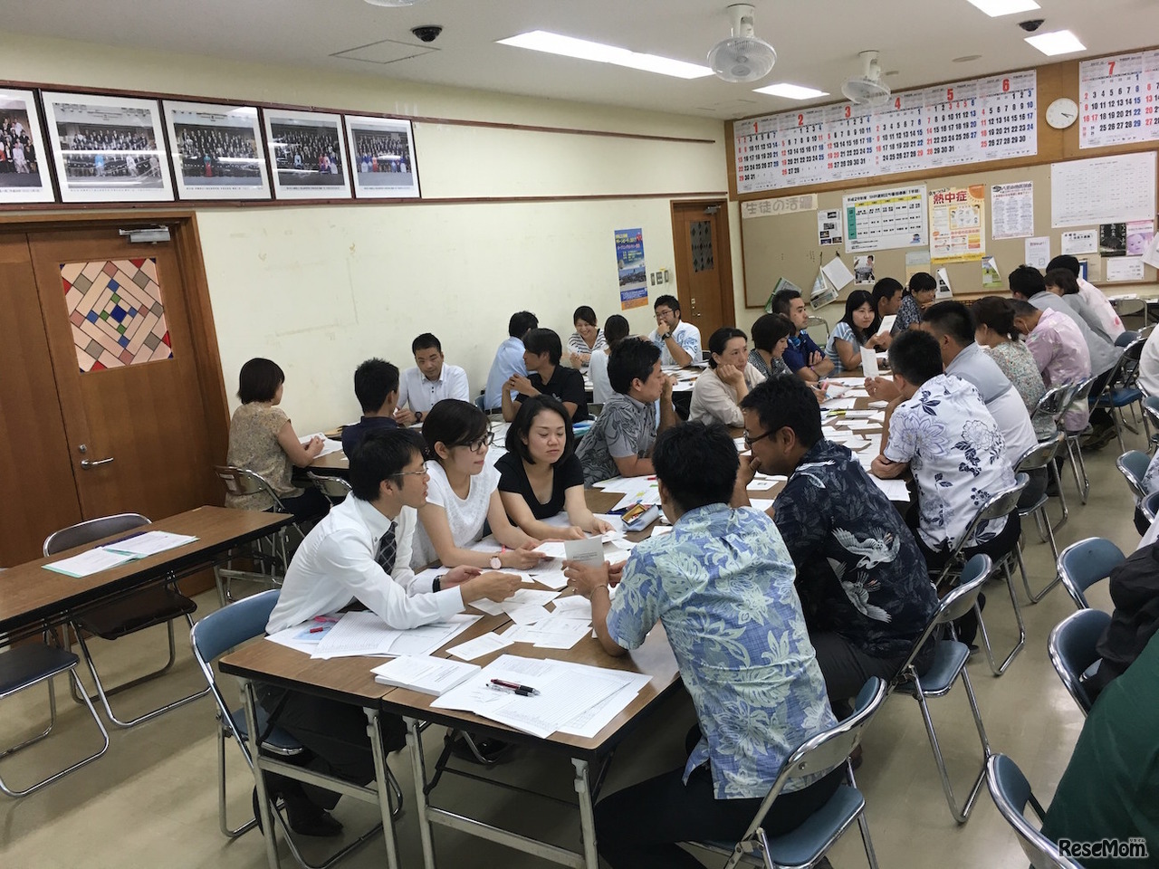 活用事例　2017年度沖縄県事業でのALP研修のようす