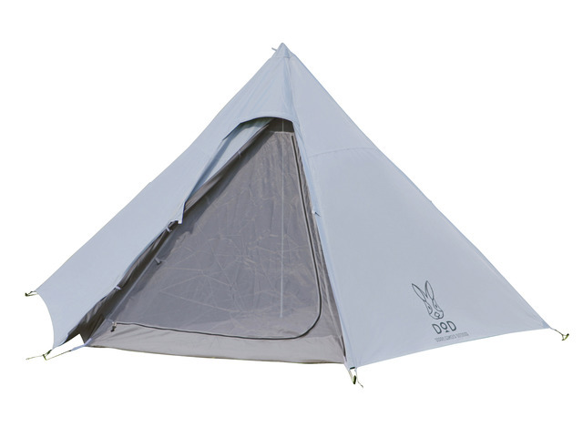 遮光コーティングを施した夏キャンプ向け「ワンポールテント」発売