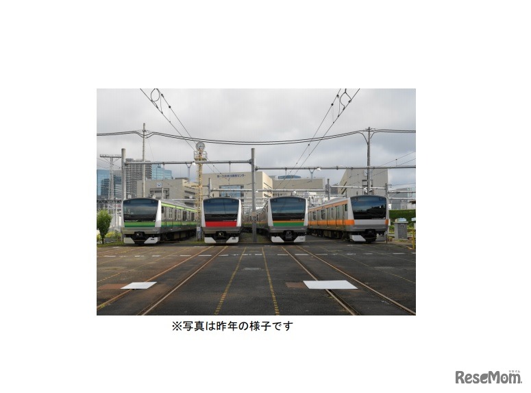 東京総合車両センター一般公開　2016年のようす