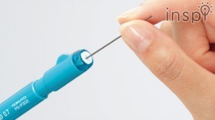 キャップをはずす手間がありません