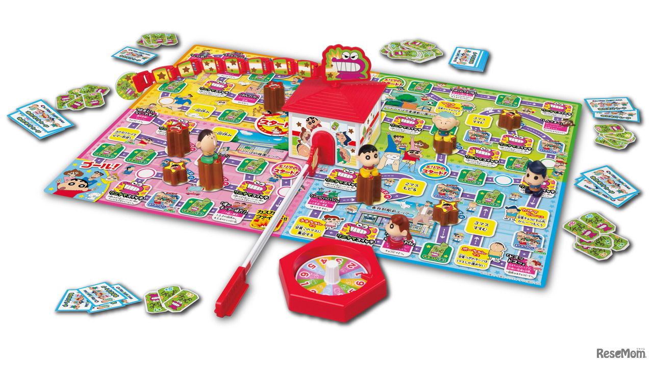 「クレヨンしんちゃん　ドキドキ回転チョコビーム！チョコビ争奪すごろく」