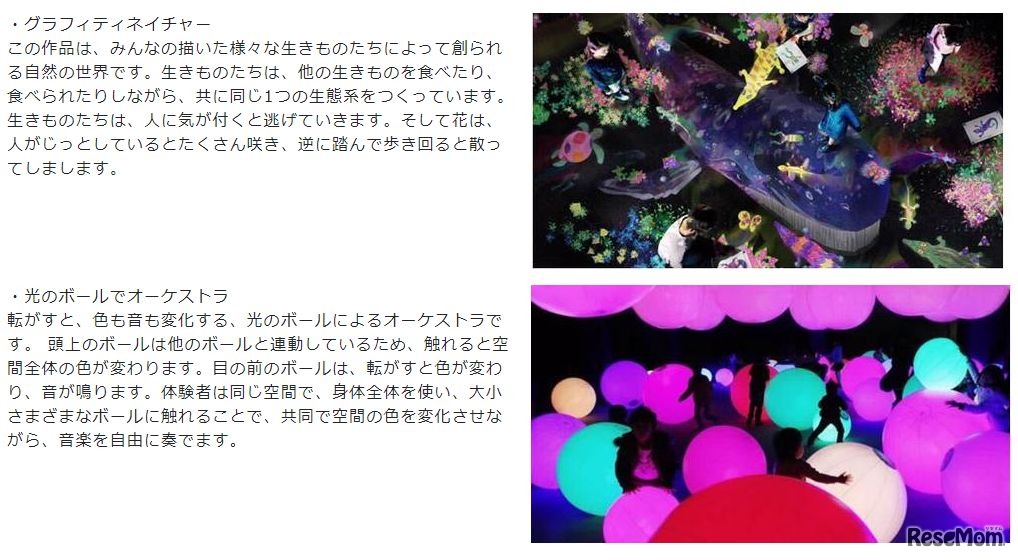 展示予定の作品例