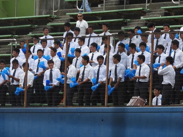 筑波大応援スタンド