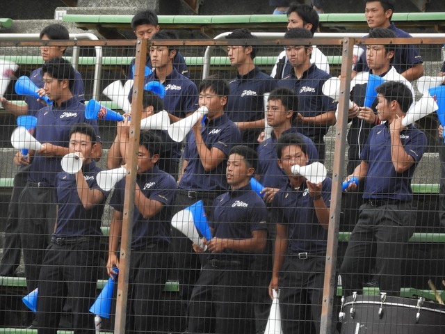 帝京大応援スタンド