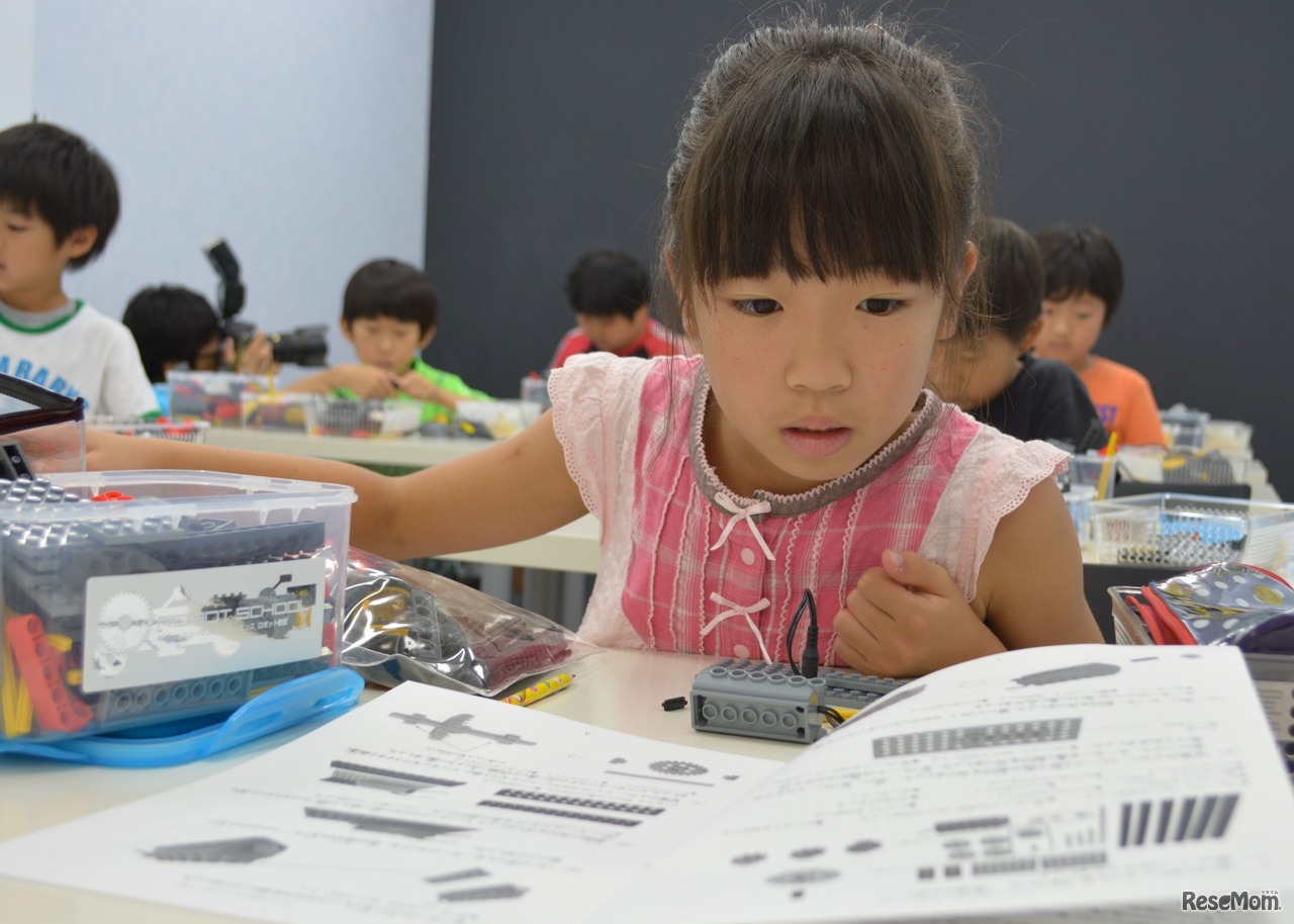 ヒューマンアカデミーロボット教室の体験イメージ